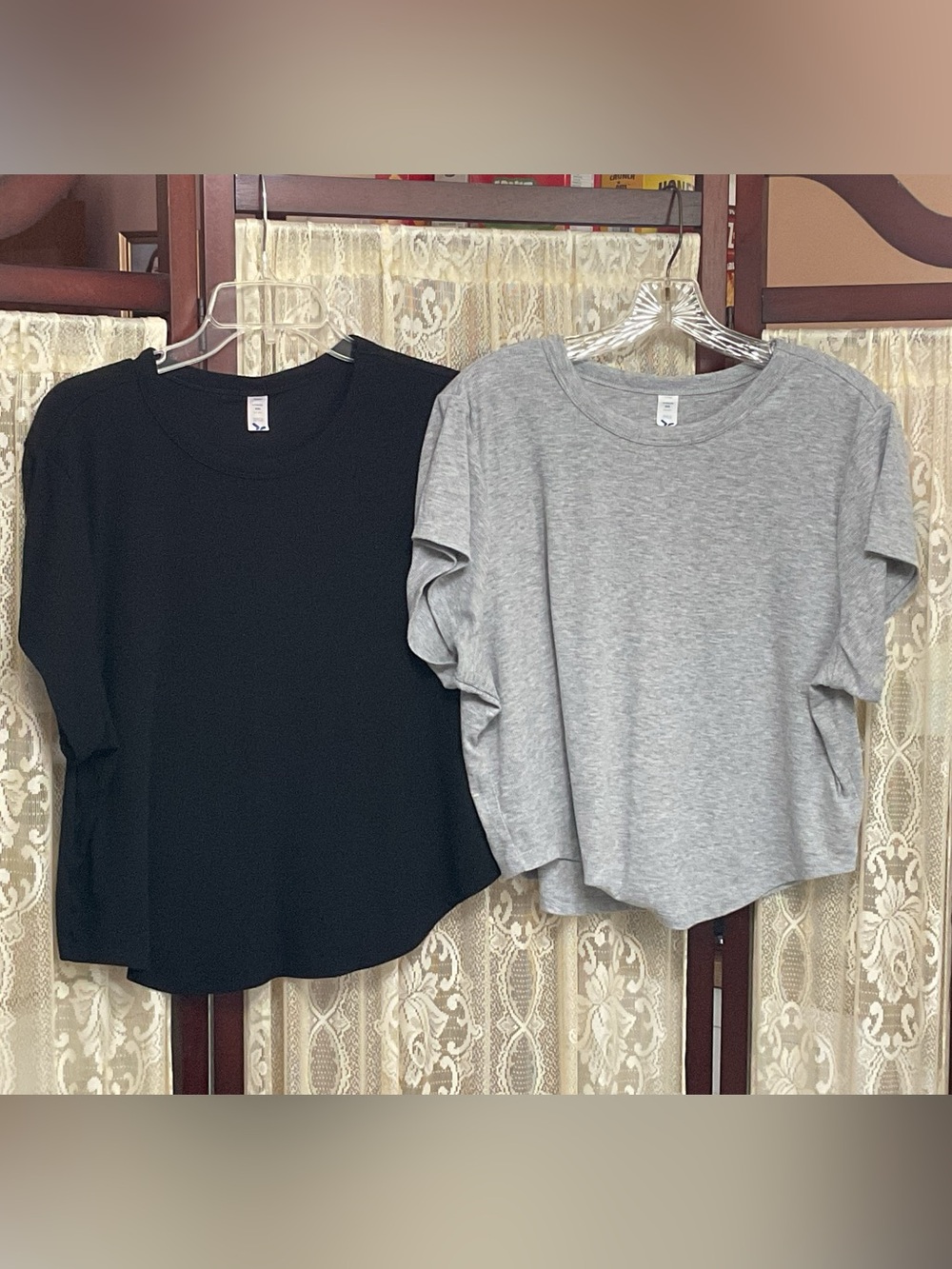 LOT of 2 OLD NAVY ULTRA LITE RIBBED TOPS - SZ XXL